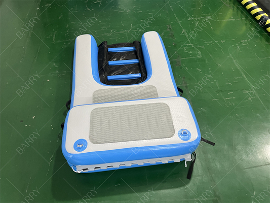 Safe And Stable Non-Slip PVC Inflatable Dog Water Rampfloating Platform Pet Climbing Mat For Pool Lake Dock