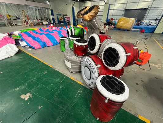 Musical Super Fun Battle Light Beats Inflatable Drum Set With IPS Interactive Inflatable Drums Game Inflatable IPS Drum Kits