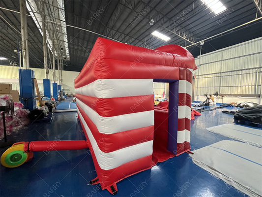 Sports 3 Game Carnival Game Booth 4 In 1 Combos Inflatable Grand Carnival Game Tent