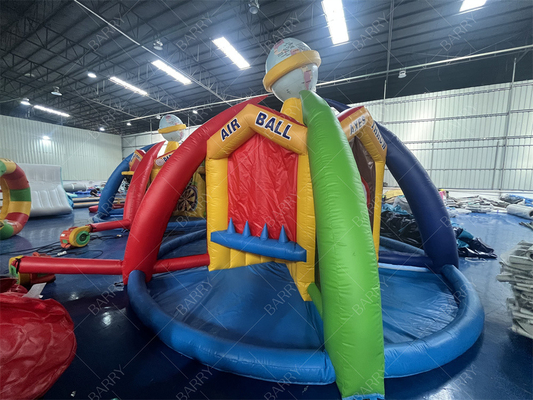 Large World Of Sports Inflatable Carnival Games 3/4/5 In 1 Outdoor Inflatable Games