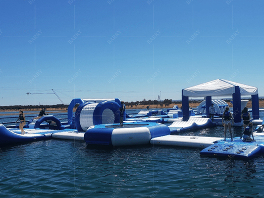 Exciting And Versatile Inflatable Floating Water Park  2 Years Warranty