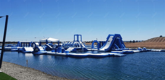 Exciting And Versatile Inflatable Floating Water Park  2 Years Warranty