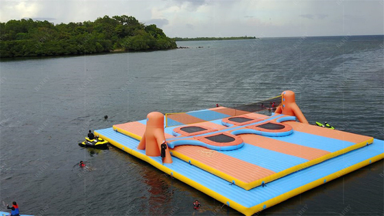 Blow-up Aquatic Park With Durable Features Shipping Way By Air