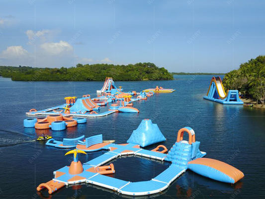 Blow-up Aquatic Park With Durable Features Shipping Way By Air