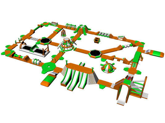 Customized Swimming Pool Inflatable Floating Water Park Water Blow Up Park