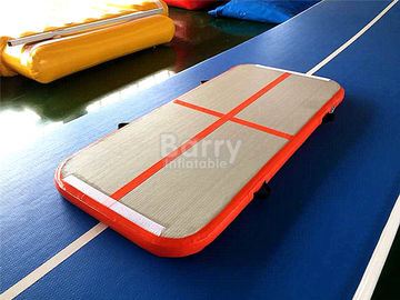 PVC Hand Made Small Orange Air Track Gymnastics Mat For Kids Gym Or Training