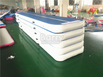 Inflatable Floating Yoga Mat , Air Track Gymnastics Mat For Training Exercise