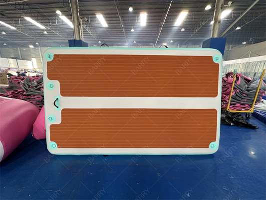 3×1.8x0.15m Customized Size Color Available Inflatable Floating Dock For Yacht Leisure