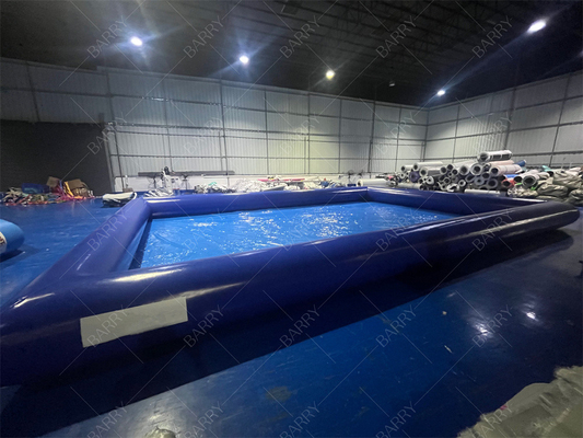 Small Blue Portable Water Pool For Kids Made Of Durable PVC Tarpaulin Perfect For Summer Fun And Water Games