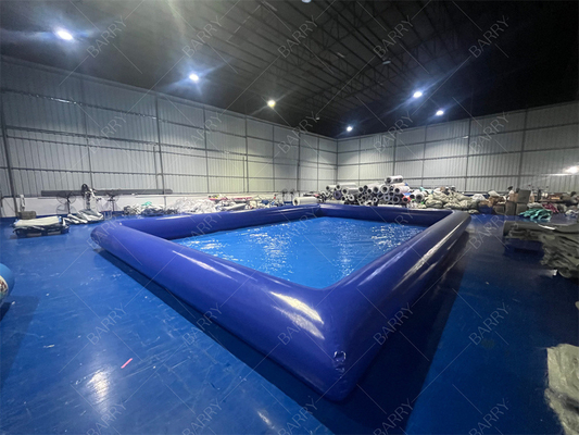 Small Blue Portable Water Pool For Kids Made Of Durable PVC Tarpaulin Perfect For Summer Fun And Water Games