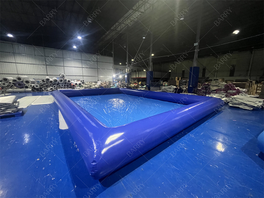 Small Blue Portable Water Pool For Kids Made Of Durable PVC Tarpaulin Perfect For Summer Fun And Water Games