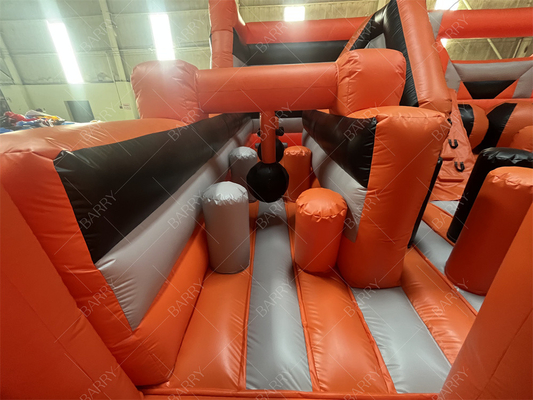Commercial Children Indoor Playground Set Inflatable Theme Park With Sport Game