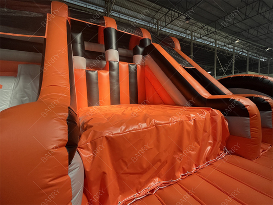 Commercial Children Indoor Playground Set Inflatable Theme Park With Sport Game