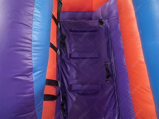 Customize Size Wholesale  Level Up Inflatable Bouncer Combo Bouncy Castle For Kids