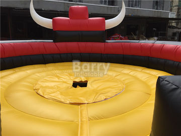 Professional Inflatable Sports Games Rodeo Bull / Inflatable Bull Riding Ring