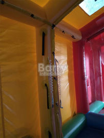 Small Custom Fireproof PVC Inflatable Shower Tent For Amusement Park