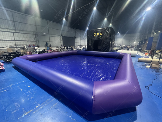 Barry Purple Inflatable Pool Air Tight Outdoor Inflatable Swimming Pool For Adult