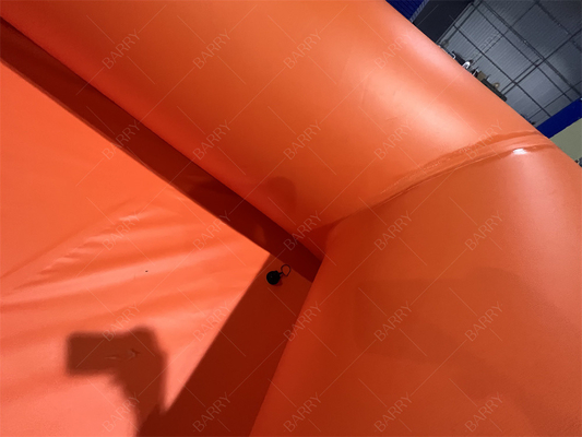 Commercial Backyard Large Airtight Water Pool Swim Pool Orange For Water Game Summer