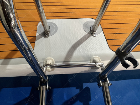Stainless Steel Stairs 3x2x0.2m Inflatable Jet Ski Dock Pontoon For Boat Parking