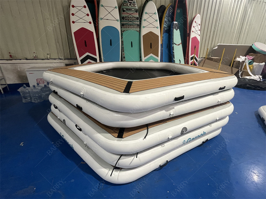 Round Inflatable Water Hammock Floating Raft 10 Classic Lounge Inflatable Hammock For Adults Kids