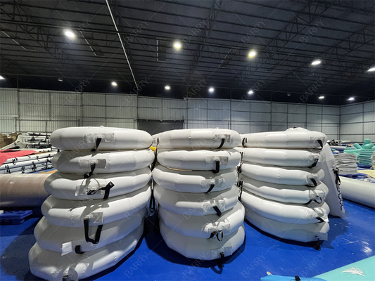 U Shape Inflatable Floating Dock For Motorboat Inflatable Jet Ski Dock