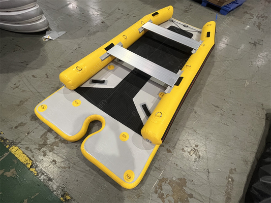 Small Kayak Inflatable PVC Power Sailing Ce Light Weight Catamaran Sailboat Hypalon Inflatable Boat Catamaran