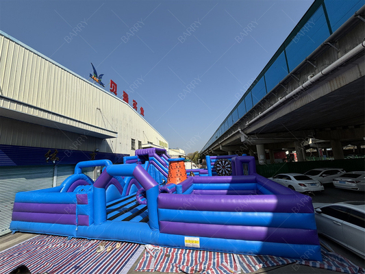 Commercial Outdoor Playground Games Park Bounce House Inflatable Theme Park For Adults Kids