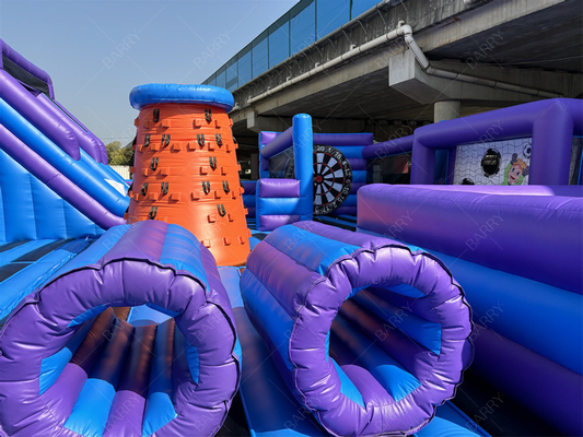 Commercial Outdoor Playground Games Park Bounce House Inflatable Theme Park For Adults Kids