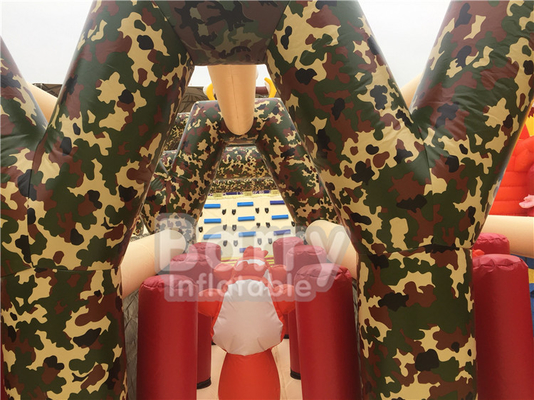 1600㎡ World'S Largest Inflatable Theme Park Indoor Dinosaurs Outdoor Big Bounce With Sport Game