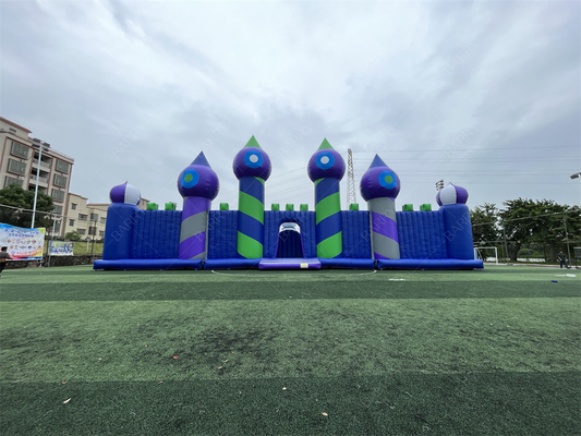 30x30m Big Bounce Amusement Park Inflatable Theme Park Bounce House Play Area Game