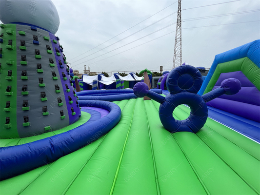 30x30m Big Bounce Amusement Park Inflatable Theme Park Bounce House Play Area Game