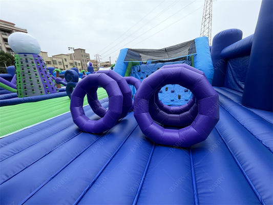 30x30m Big Bounce Amusement Park Inflatable Theme Park Bounce House Play Area Game