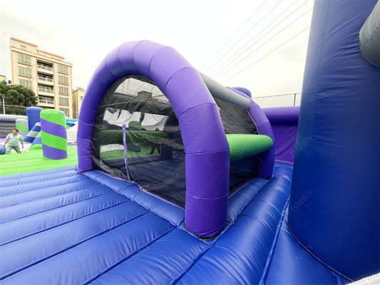 30x30m Big Bounce Amusement Park Inflatable Theme Park Bounce House Play Area Game