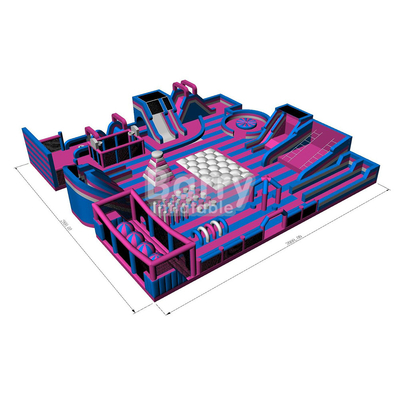 Outdoor Custom Commercial Kids Amusement Park Inflatable Indoor Play Area