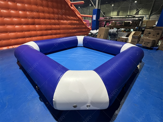 Easy Setup Kids Inflatable Swimming Pool Great Fun For Bumper Boats Water Balls