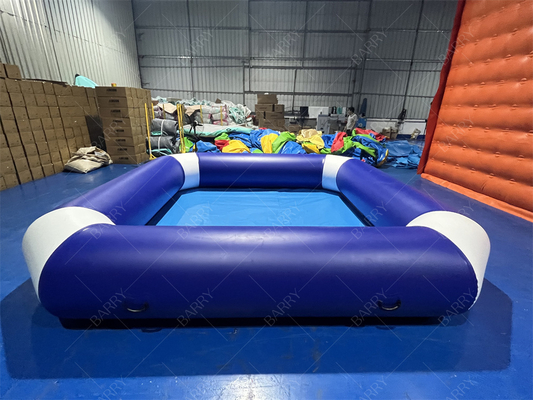 Easy Setup Kids Inflatable Swimming Pool Great Fun For Bumper Boats Water Balls