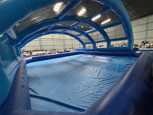 Waterproof Inflatable Pool Cover PVC Dome Roof Tent For Backyard Party Events