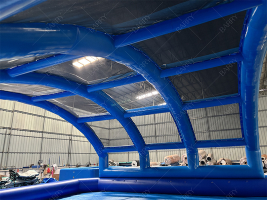 Waterproof Inflatable Pool Cover PVC Dome Roof Tent For Backyard Party Events