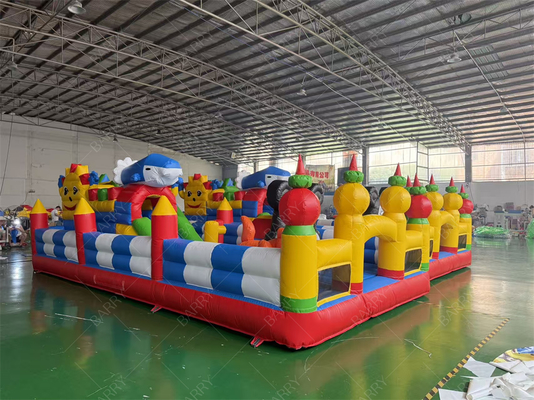 Custom Inflatable Theme Park for Commercial Playgrounds EN71 Certified