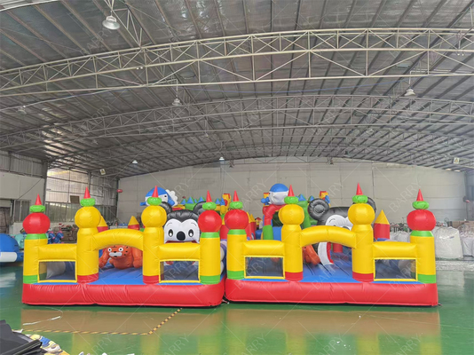 Custom Inflatable Theme Park for Commercial Playgrounds EN71 Certified