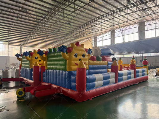 Custom Inflatable Theme Park for Commercial Playgrounds EN71 Certified