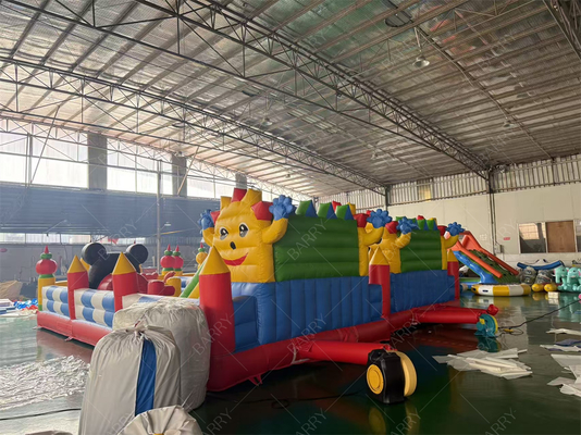 Custom Inflatable Theme Park for Commercial Playgrounds EN71 Certified
