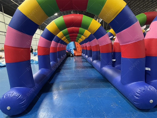 Inflatable Water Spray Tunnel 32.8ft for Summer Events