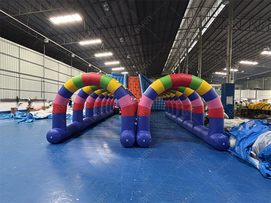 Inflatable Water Spray Tunnel 32.8ft for Summer Events