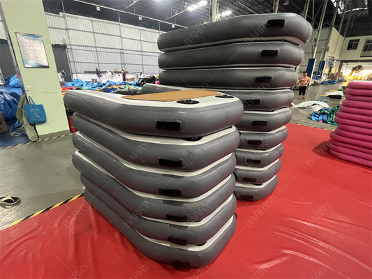 Customizable Inflatable Dog Water Ramp with Air Pump