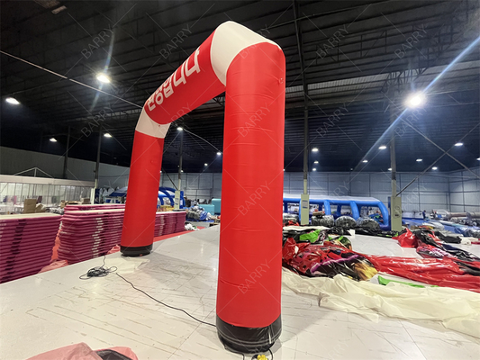 Custom Inflatable Start Finish Line Arch with LED Lighting