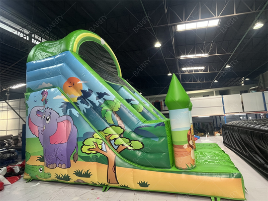 Customizable 6x4M Animal Inflatable Slide for Kids