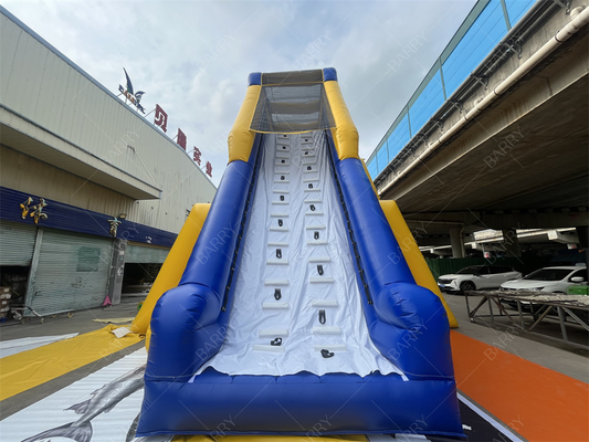 Commercial Giant Inflatable Water Slide 30x10.6m PVC for Theme Parks