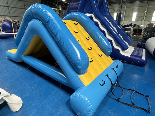 Lake Inflatable Water Tower Climbing Slide, Factory Direct Selling Inflatable Floating Water Slide For Water Park