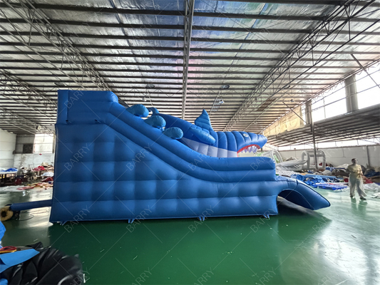 Large SharkInflatable Slide For Pool Summer Swimming Pool Slide Inflatable Water Slide For Kids And Adult